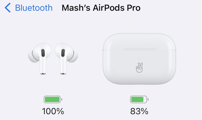 AirPods Pro 2 Screen