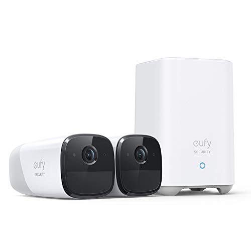 eufy Security, eufyCam 2 Pro Wireless Home Security Camera System, 365-Day Battery Life,...