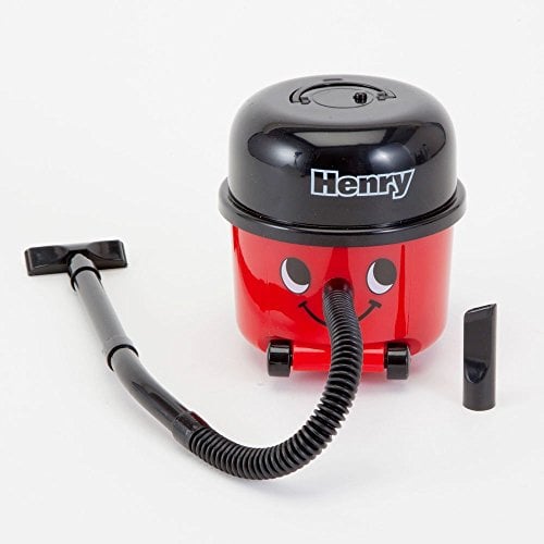 Bits and Pieces - Henry The Novelty Indoor Vacuum Cleaner - Compact & Lightweight Tabletop...
