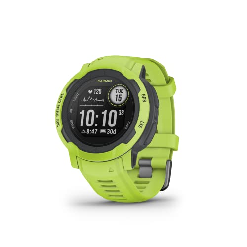 Garmin Instinct 2, Rugged GPS Outdoor Watch, Multi-GNSS Support, Tracback Routing,...
