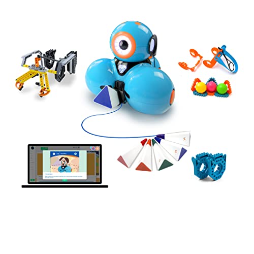 Wonder Workshop Dash Robot Wonder Pack – Coding Educational Bundle for Kids 6+ – Free...