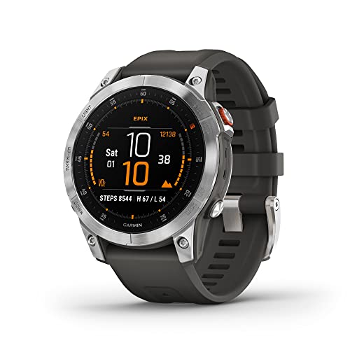 Garmin epix Gen 2, Premium active smartwatch, Health and wellness features, touchscreen...