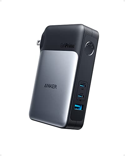 Anker 733 Power Bank (GaNPrime PowerCore 65W), 2-in-1 Hybrid Charger, 10,000mAh 30W USB-C...