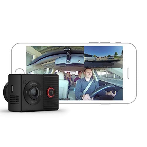 Garmin Dash Cam Tandem, Front and Rear Dual-lens Dash Camera With Interior Night Vision,...