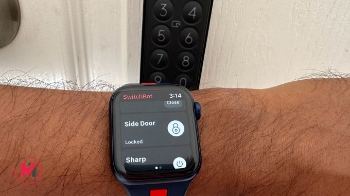SwitchBot Lock Apple Watch