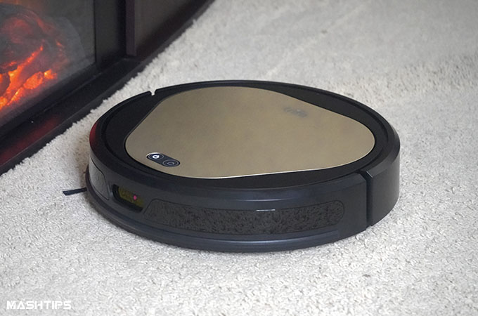Trifo Ollie Robot Vacuum Cleaning on Low Pile Carpet