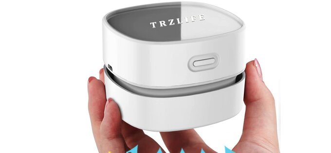 TRZLIFE Portable Desk Vacuum
